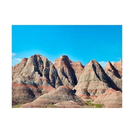 James McLoughlin 'Badlands III' Canvas Art, 18x24